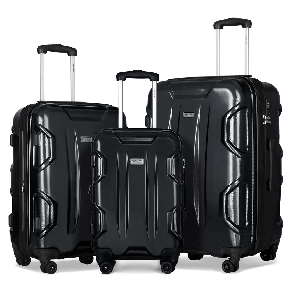 Hard Shell 3 Piece Expandable Luggage Set